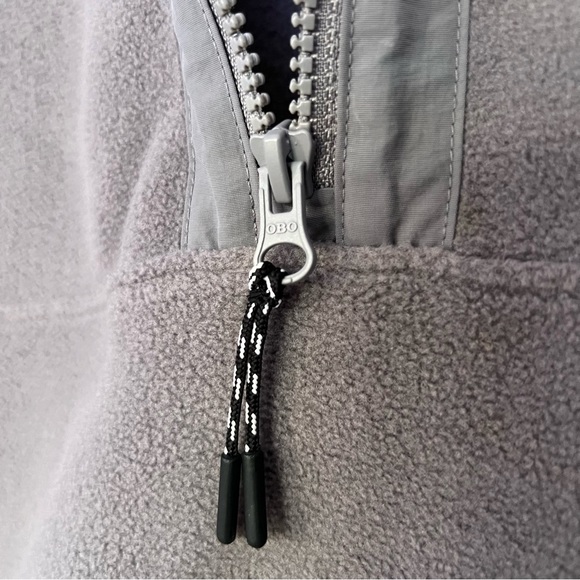 (M) GAP Men's loose-fitting half-zip microfleece sweater - Picture 6 of 6